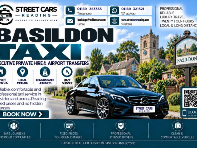 Basildon Taxi Street Cars Reading