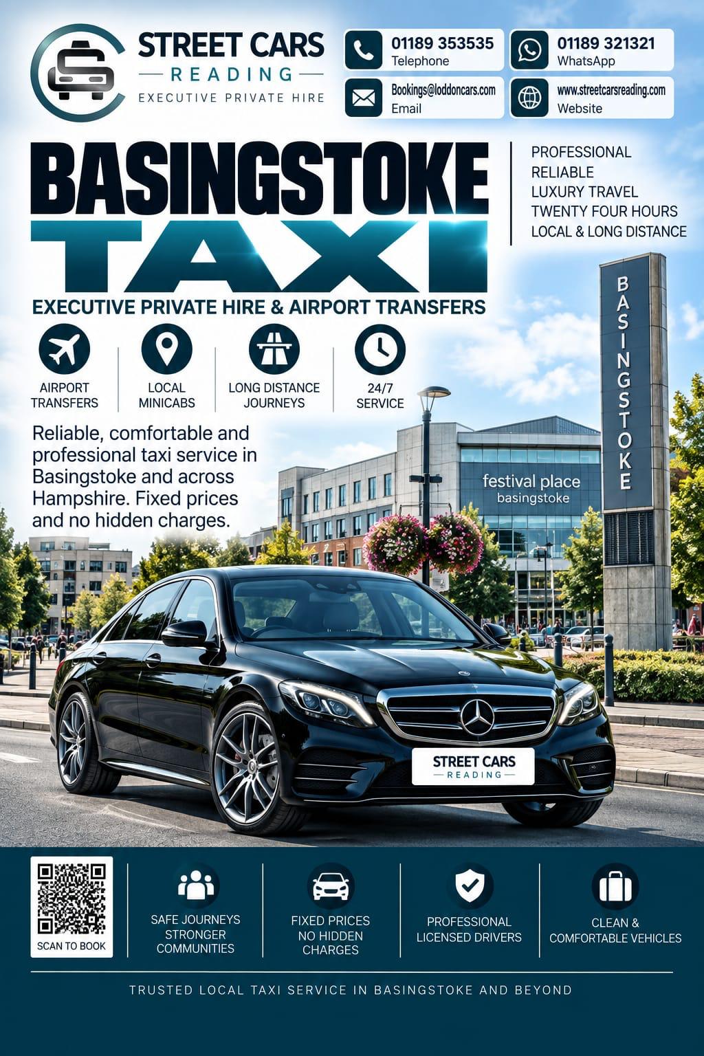 Basingstoke taxi service in Hampshire