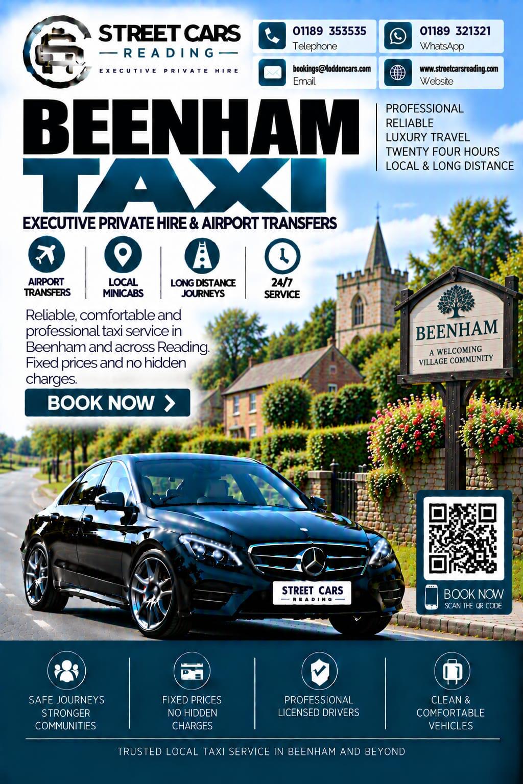 Beenham taxi service in West Berkshire