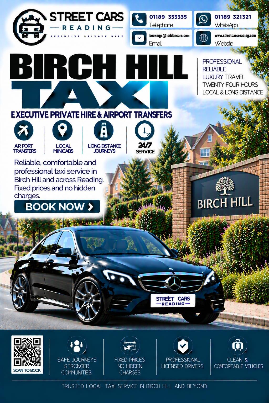 Birch Hill taxi service in Bracknell
