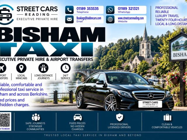 Bisham Taxi Street Cars Reading
