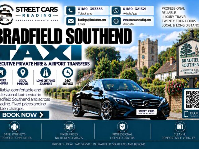 Bradfield Southend Taxi Street Cars Reading