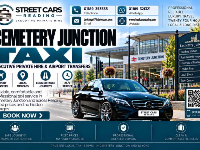 Cemetery Junction Taxi Street Cars Reading