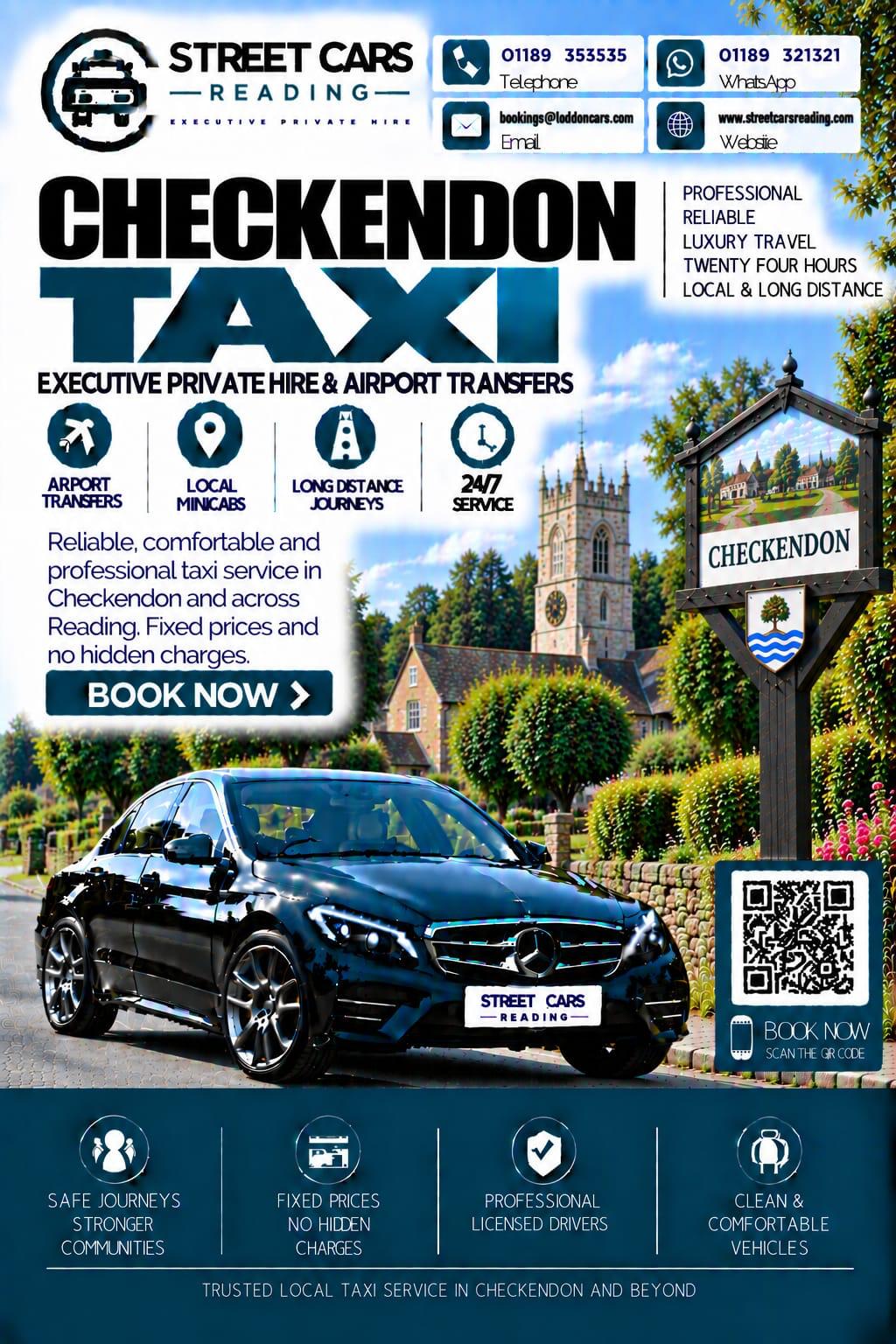 Checkendon taxi service near Reading