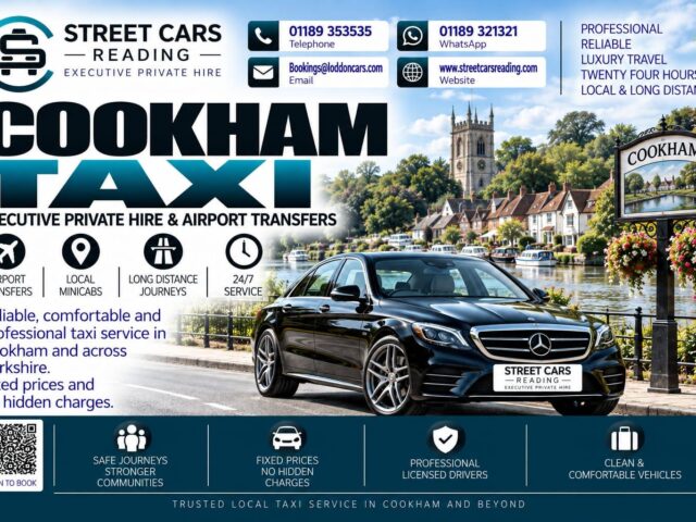Cookham Taxi Street Cars Reading