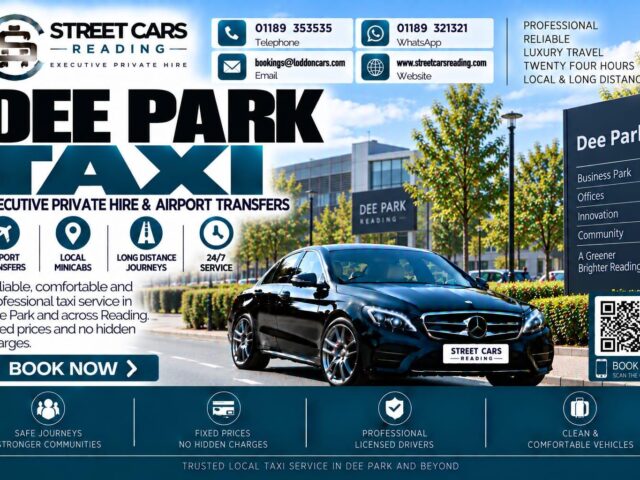 Dee Park Taxi Street Cars Reading