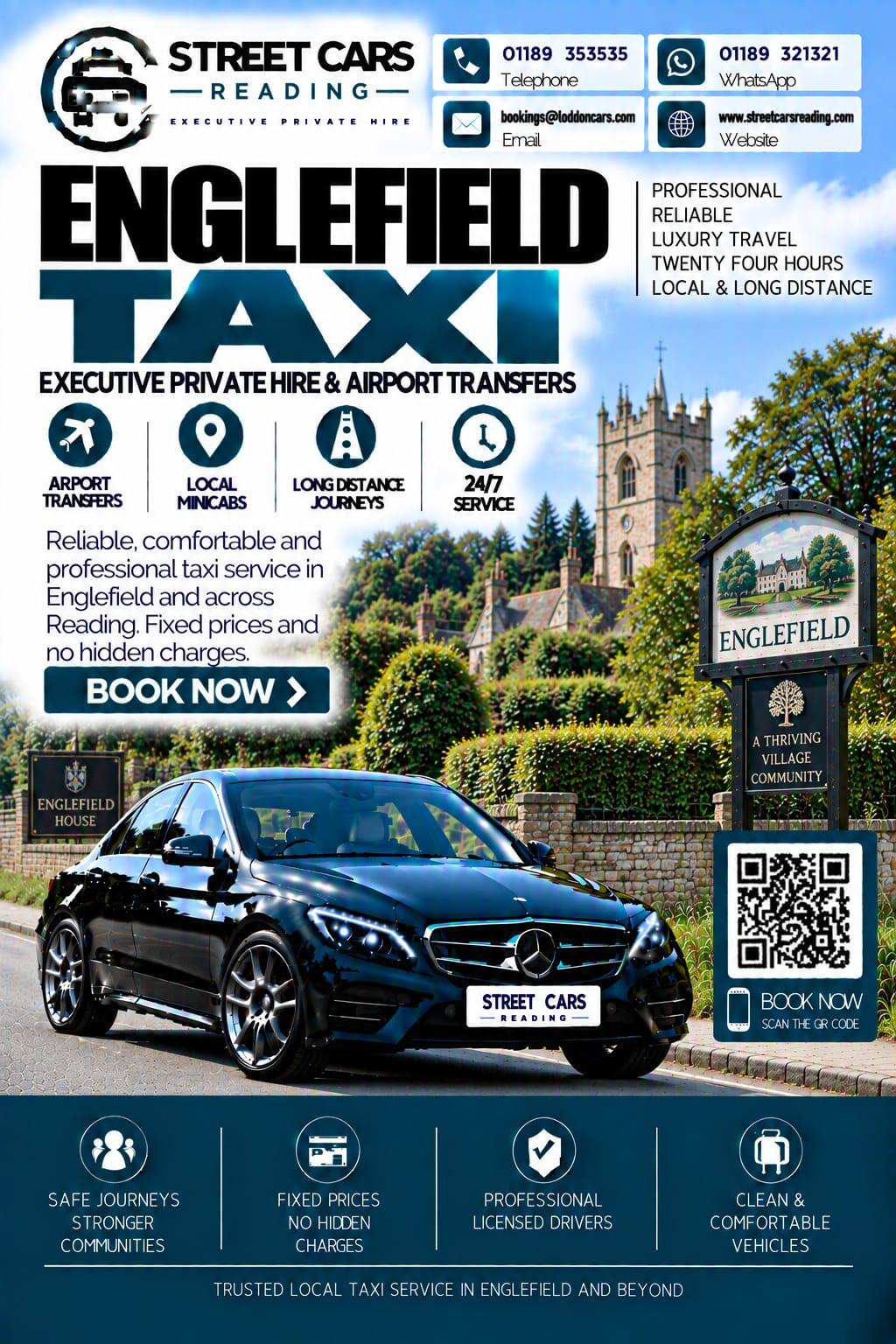 Englefield taxi service in West Berkshire