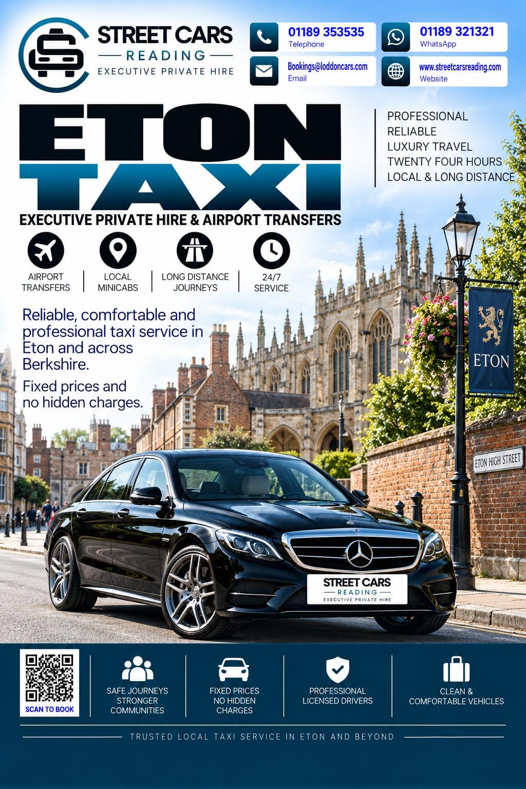 Eton taxi service in Berkshire