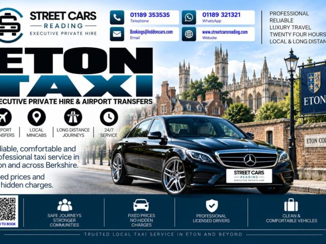 Eton Taxi Street Cars Reading