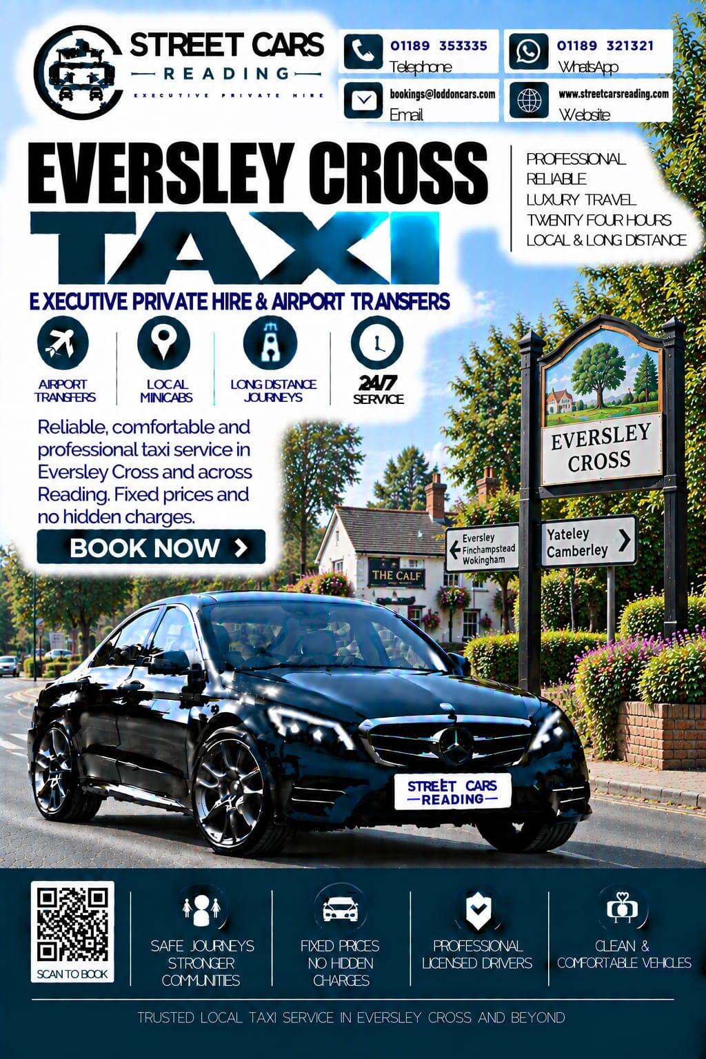 Eversley Cross taxi service in Hampshire