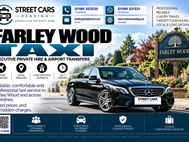 Farley Wood Taxi Street Cars Reading