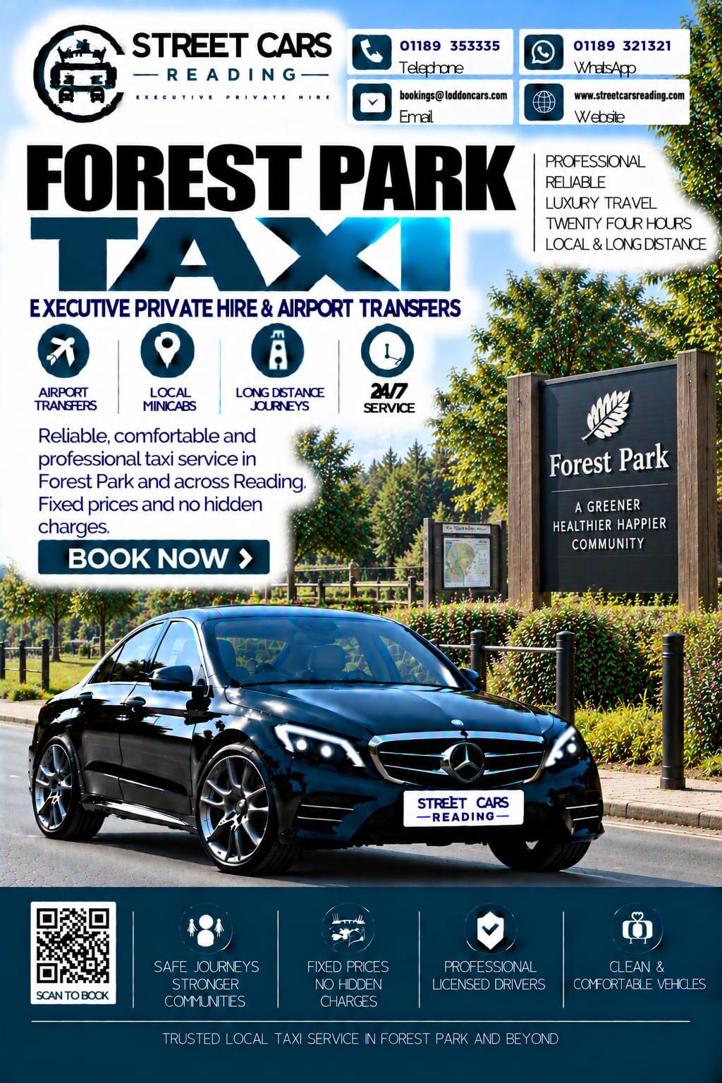 Forest Park taxi service in Bracknell