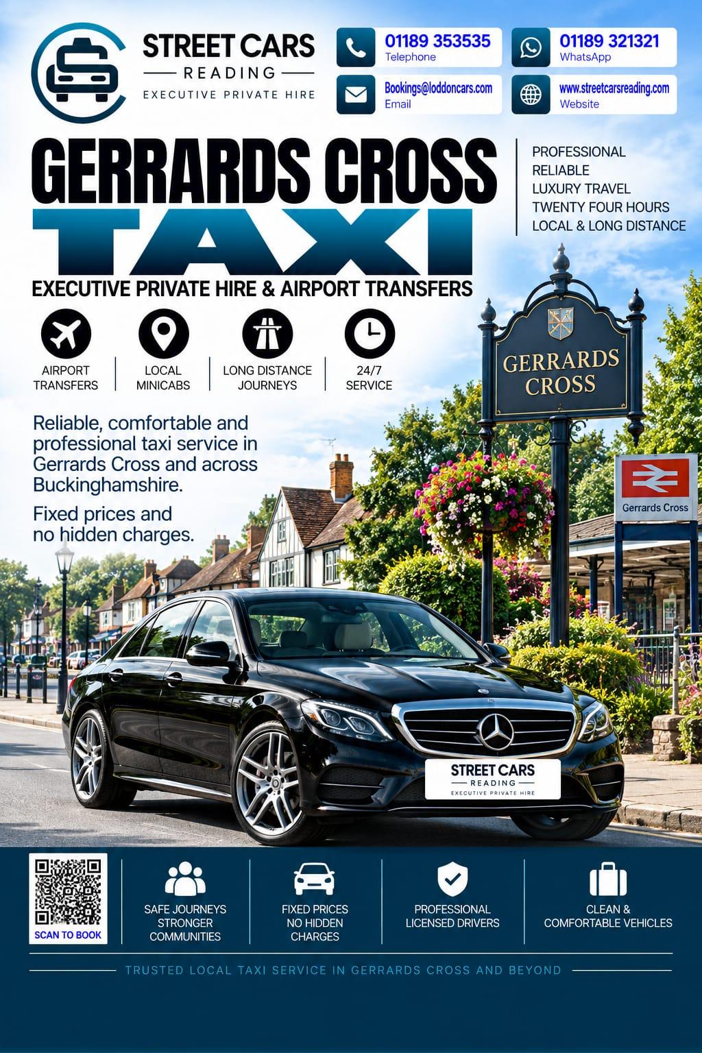 Gerrards Cross taxi service near Heathrow