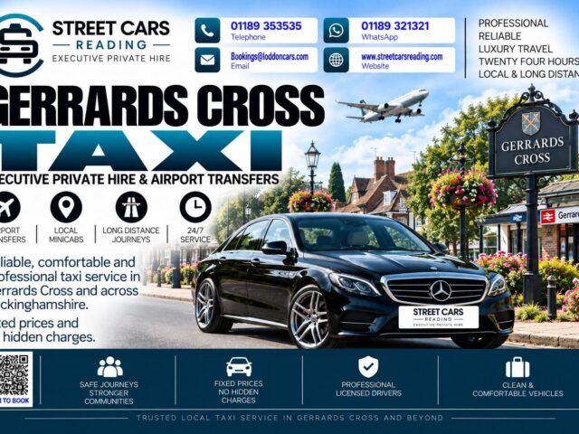 Gerrards Cross Taxi Street Cars Reading