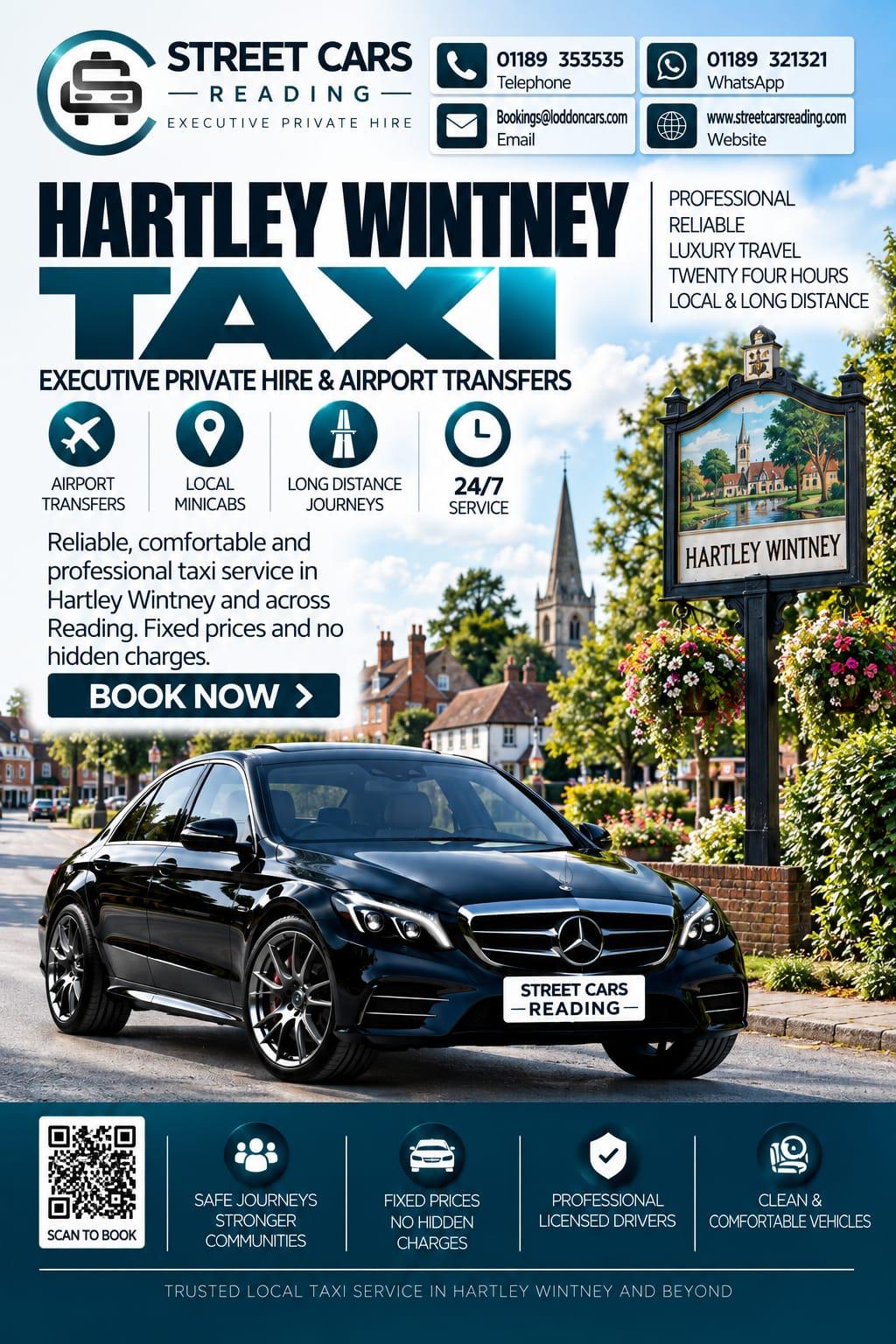 Hartley Wintney taxi service in Hampshire