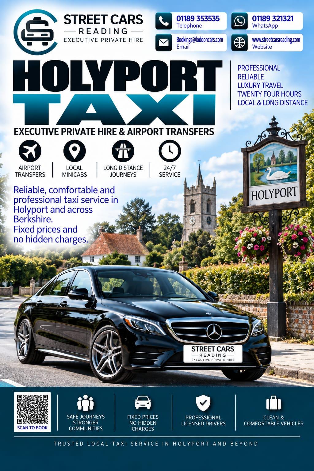 Holyport taxi service in Berkshire