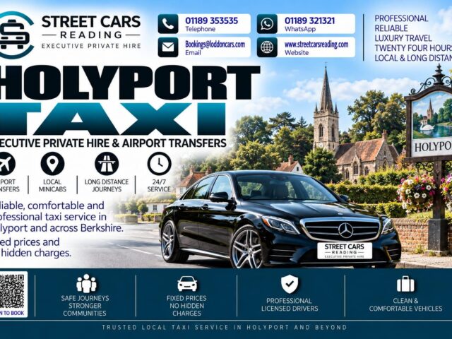 Holyport Taxi Street Cars Reading