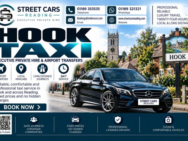 Hook Taxi Street Cars Reading