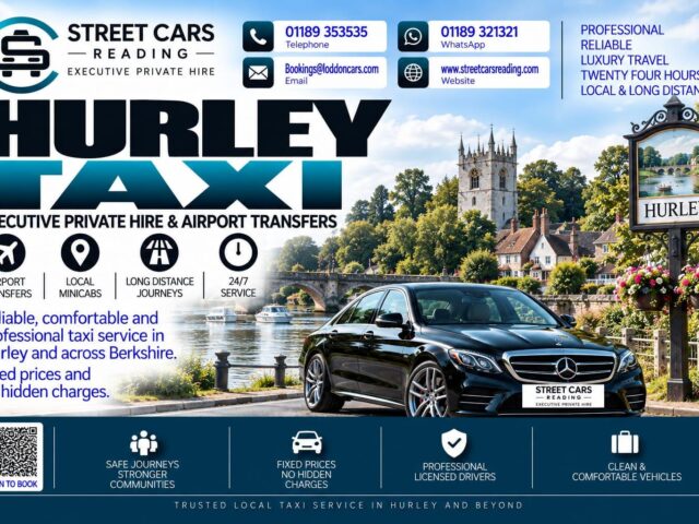 Hurley Taxi Street Cars Reading