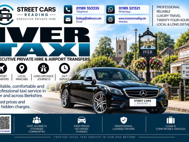 Iver Taxi Street Cars Reading