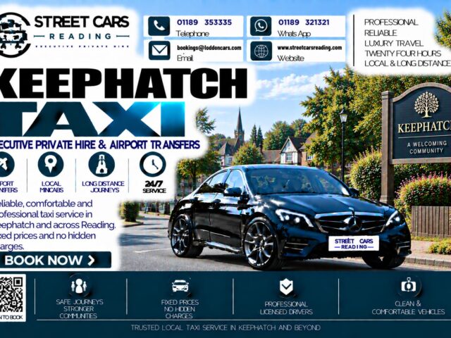 Keephatch Taxi Street Cars Reading