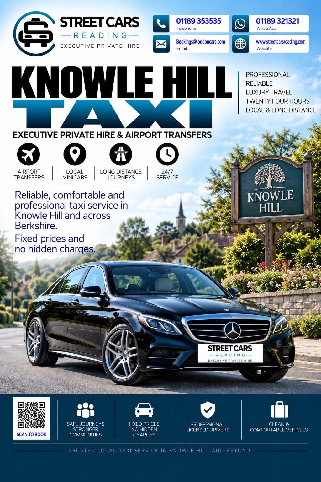 Knowl Hill taxi service in Berkshire