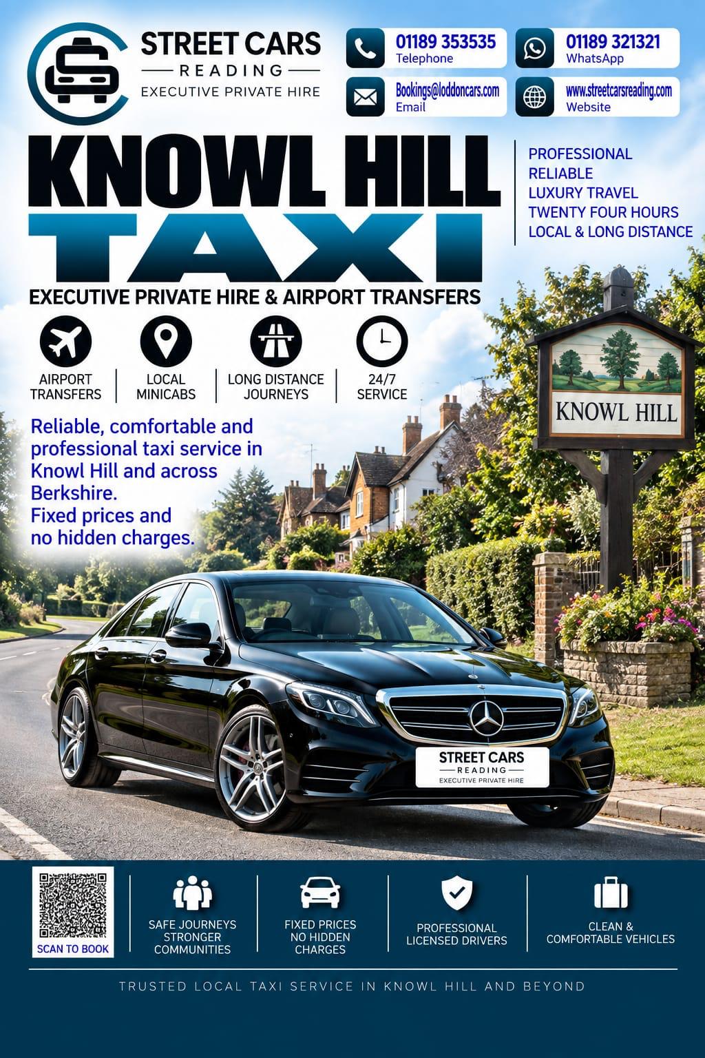 Knowl Hill taxi service in Berkshire