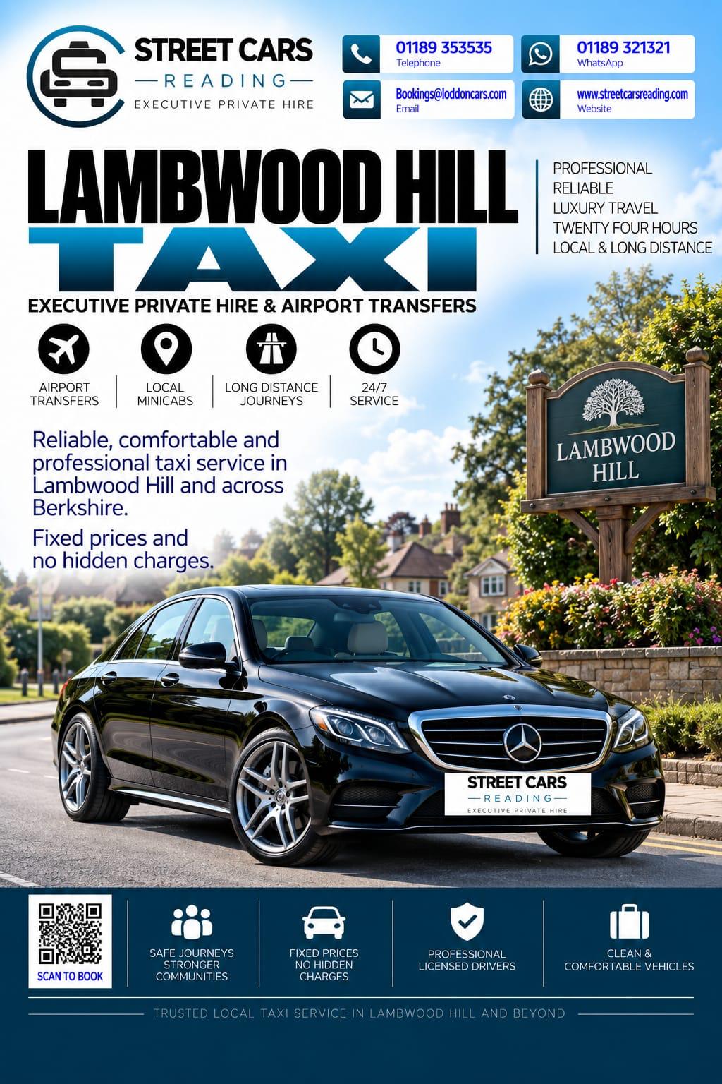 Lambwood Hill taxi service in Berkshire