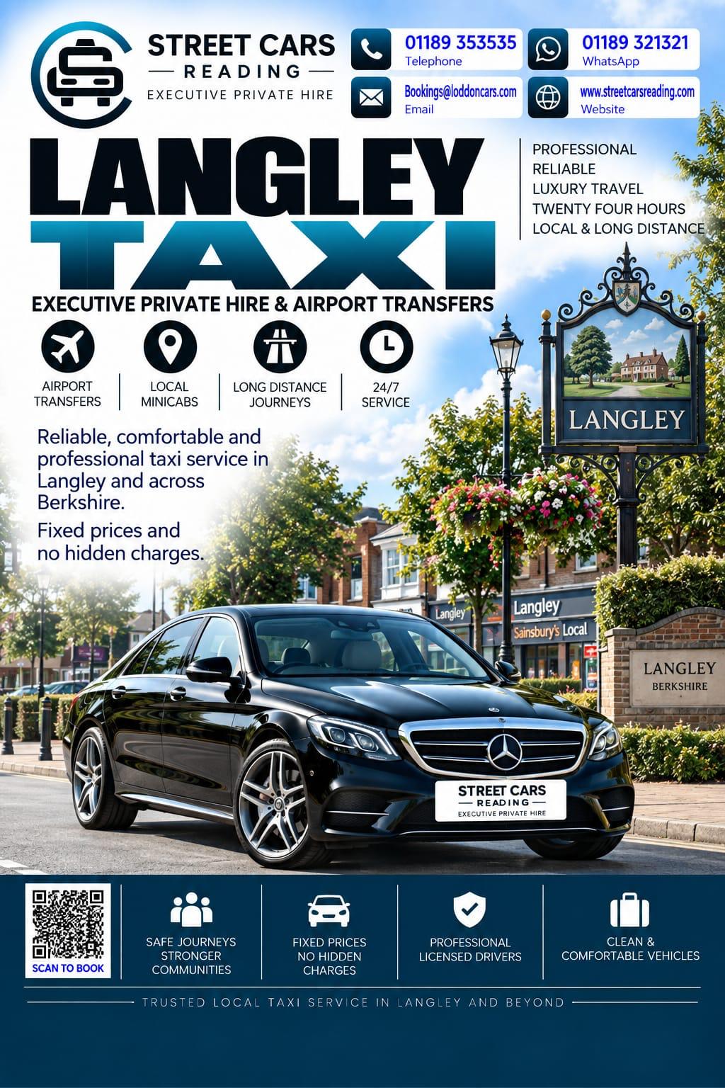  Langley taxi service in Berkshire