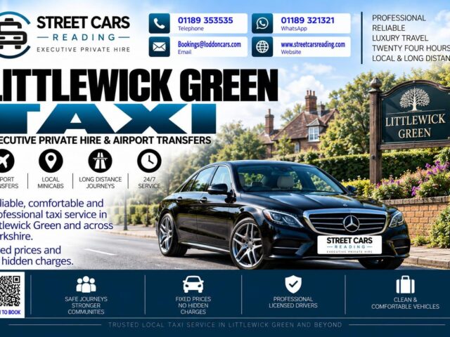 Littlewick Green Taxi Street Cars Reading