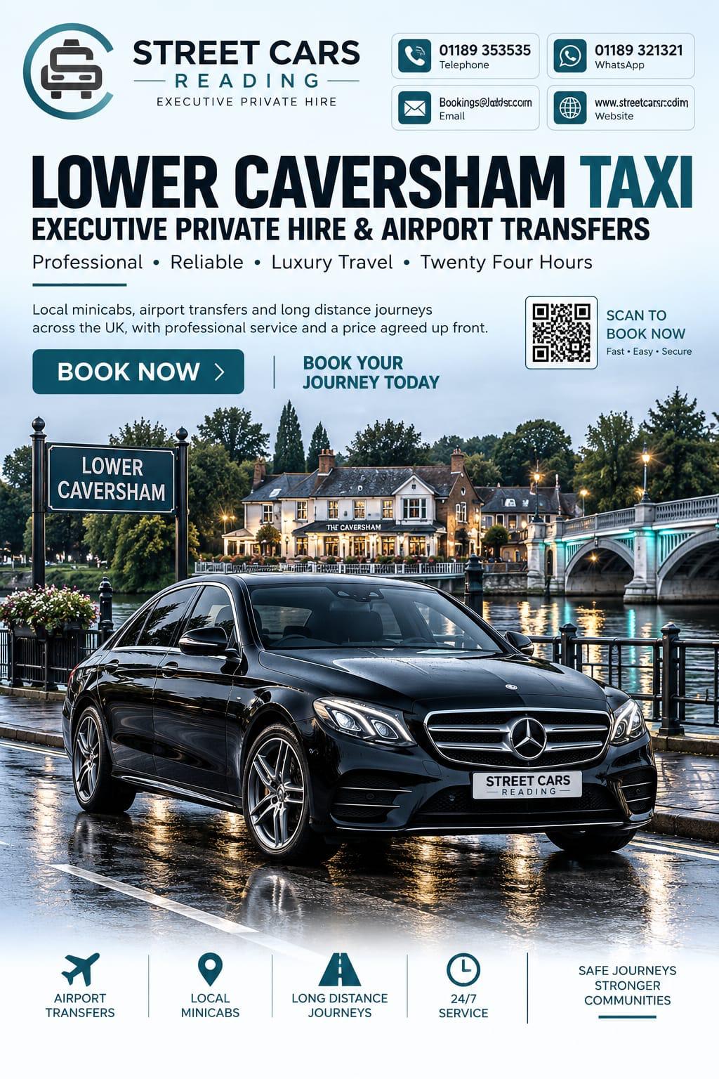  Lower Caversham taxi service in Reading Berkshire
