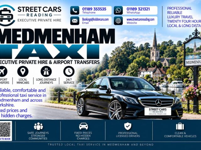 Maidenhead Taxi Street Cars Reading