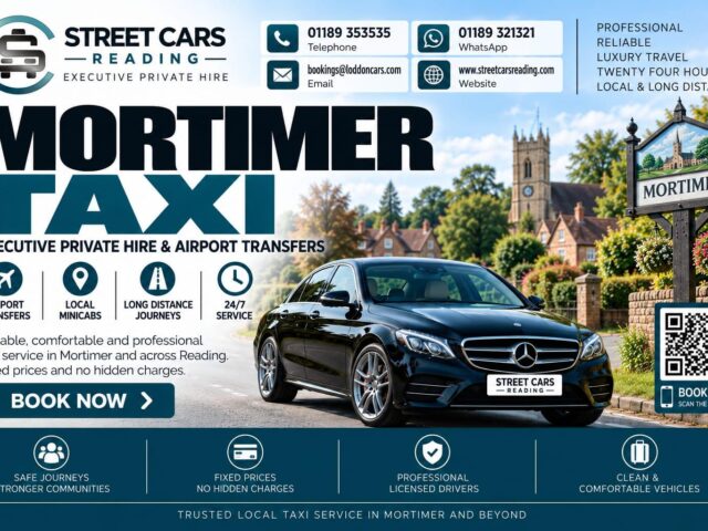 Mortimer Taxi Street Cars Reading
