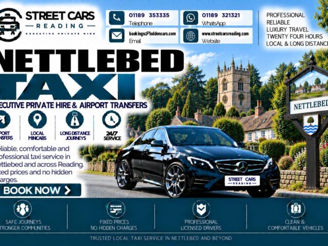 Nettlebed Taxi Street Cars Reading