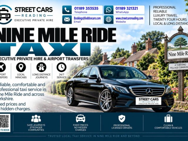 Nine Mile Ride Taxi Street Cars Reading