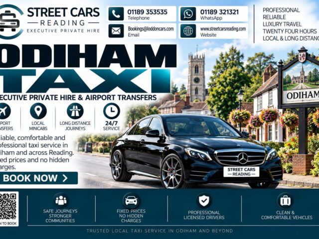 Odiham Taxi Street Cars Reading