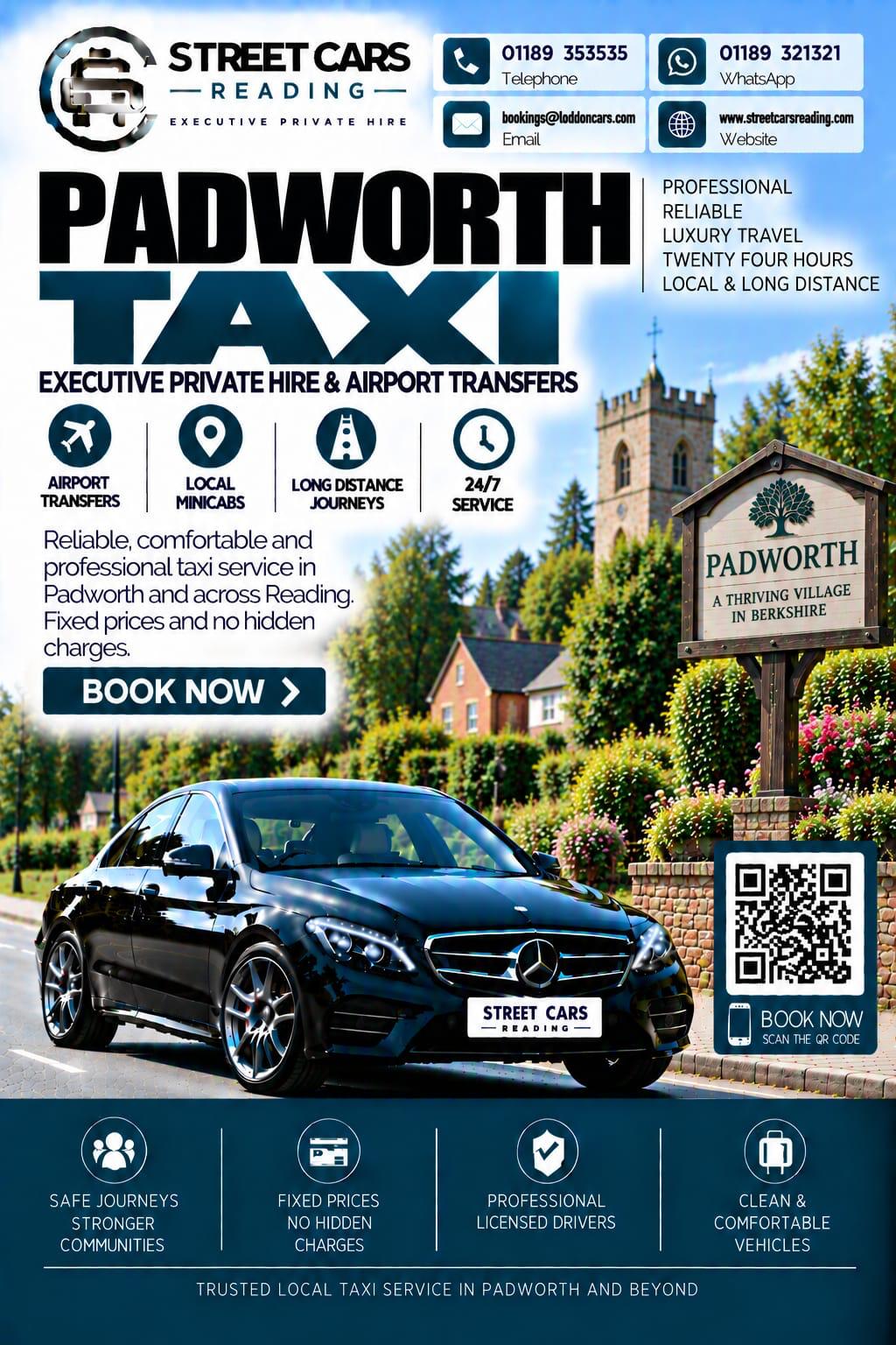 Padworth taxi service in West Berkshire