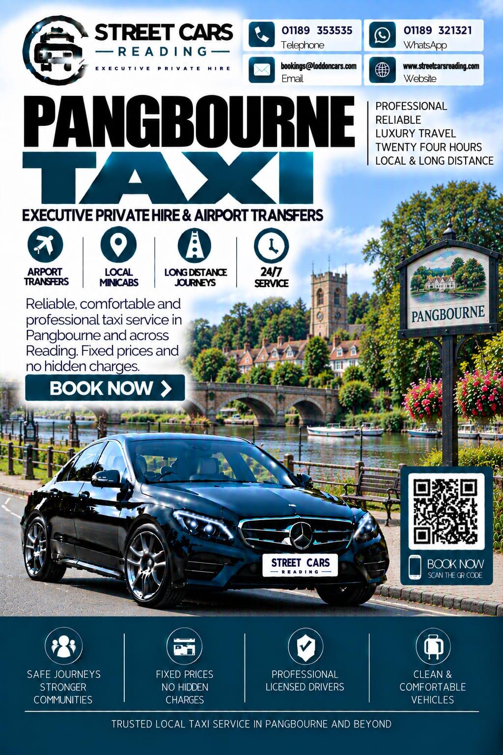 Pangbourne taxi service in West Berkshire