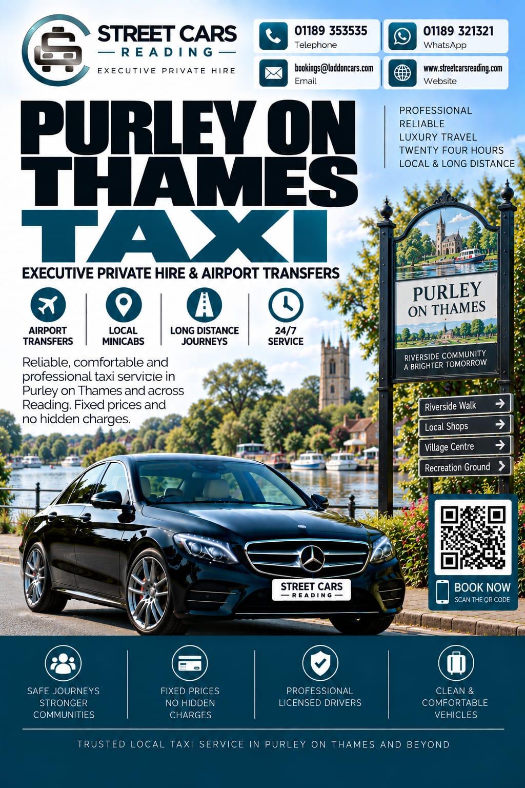Purley on Thames taxi service in Berkshire
