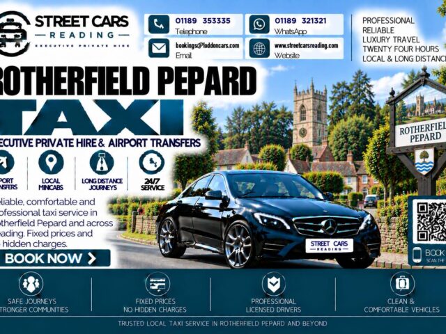 Rotherfield Peppard Taxi Street Cars Reading