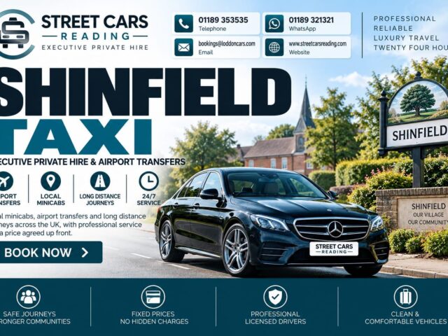 Shinfield Taxi Reliable Private Hire