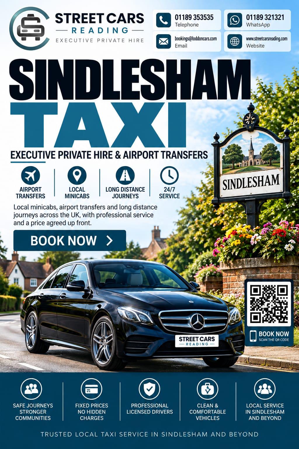 Sindlesham taxi service in Berkshire