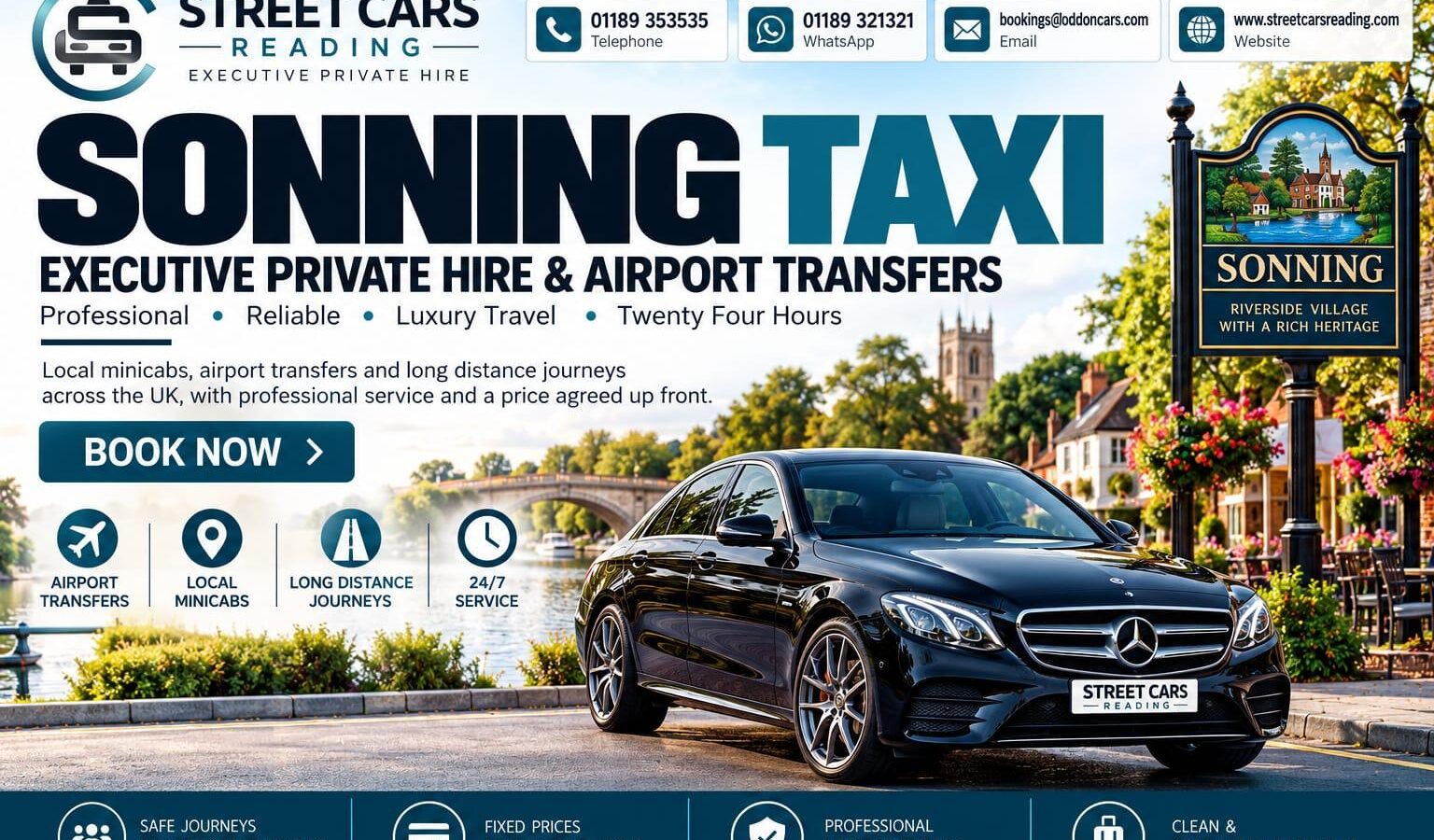Sonning Taxi Reliable Private Hire