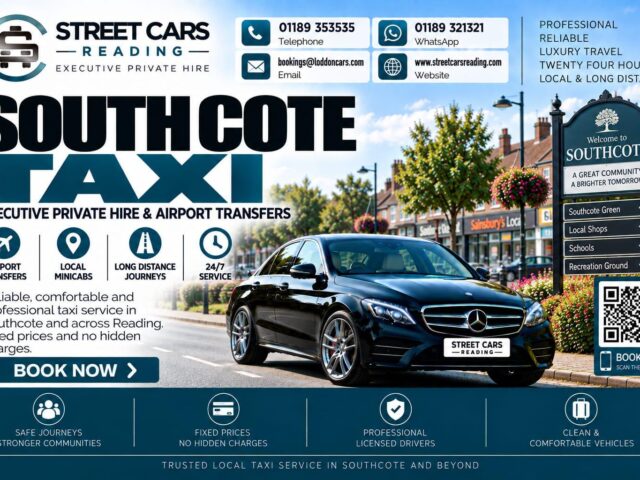 Southcote Taxi Street Cars Reading