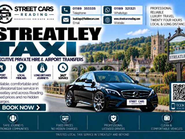 Streatley Taxi Street Cars Reading