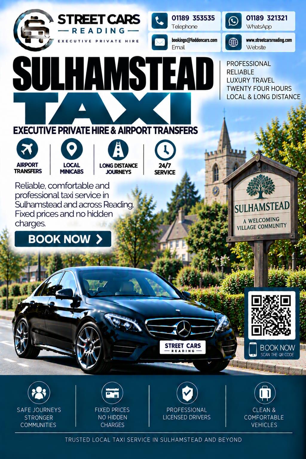 Sulhamstead taxi service in Berkshire