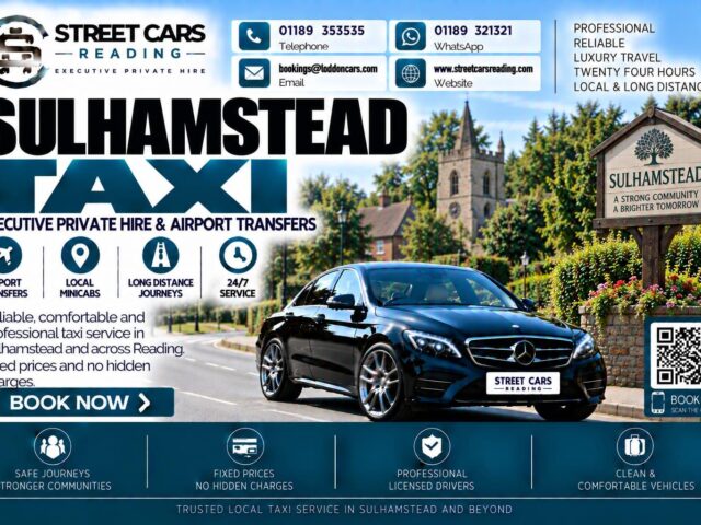 Sulhamstead Taxi Street Cars Reading