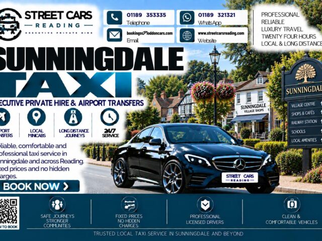 Sunningdale Taxi Street Cars Reading