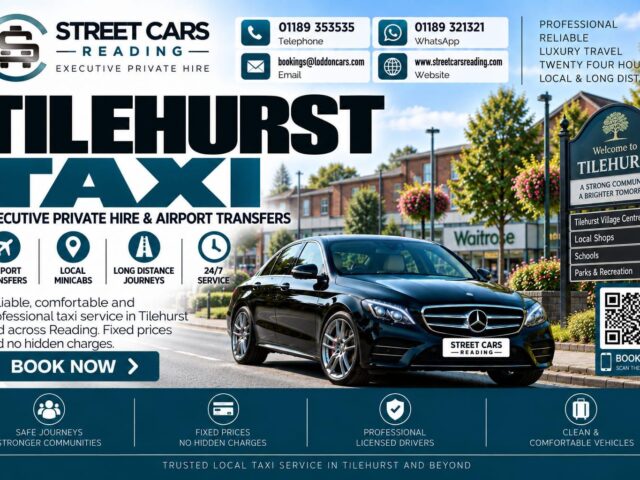Tilehurst Taxi Street Cars Reading