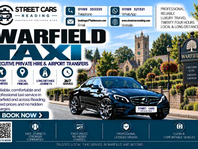 Warfield Taxi Street Cars Reading